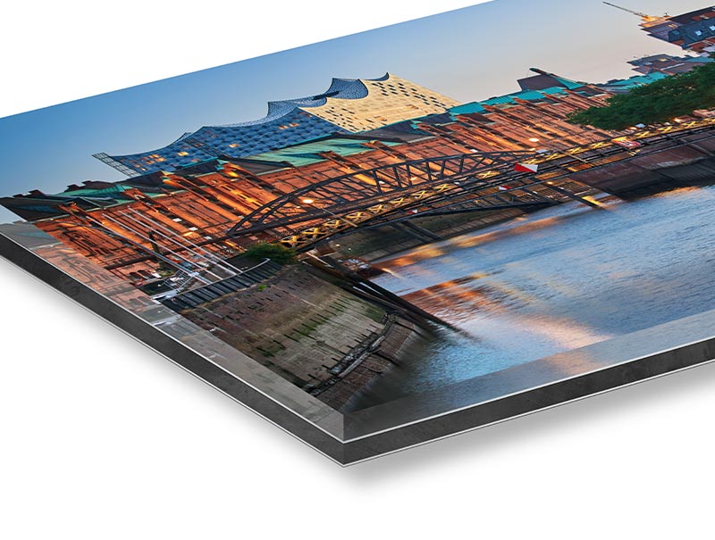 Hamburg Acrylglasbilder kaufen - Hamburg Fotos hinter Acrylglas als stilvolle Wandbilder