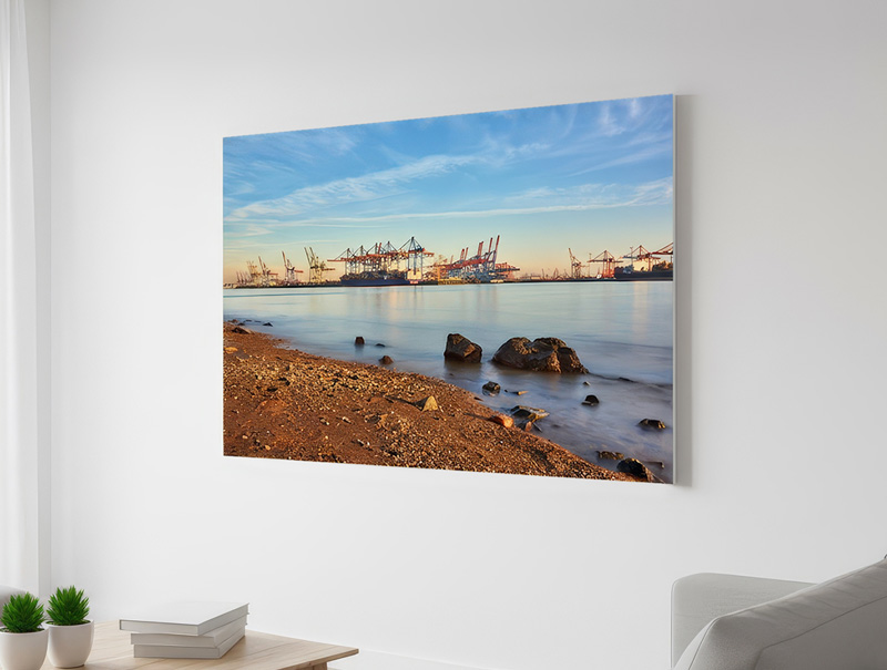 Hamburg Wandbild auf Hartschaum – Hamburg Motive auf Forex, hochwertiger Direktdruck