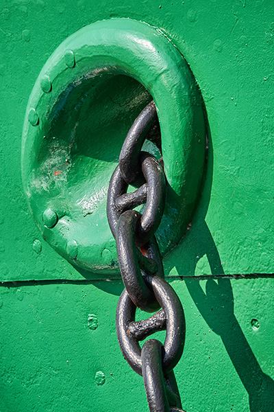 Rickmer Rickmers Detail - Hamburg Bild auf Leinwand oder Acrylglas