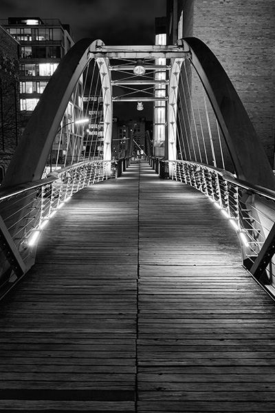 Kehrwiedersteg - Speicherstadt und Elbphilharmonie Bild auf Leinwand, Acrylglas, Akustikbild oder als Poster